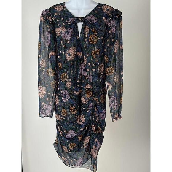 Elegant Veronica Beard Floral Dress - Size 10